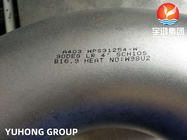 Gomito eccellente WPS31254/254 SMO/1,4547 della saldatura del gomito di acciaio inossidabile di ASTM A403