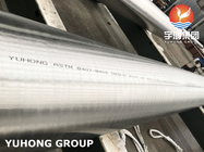 ASTM B407 INCOLOY 800HT / UNS NO8811 NICKEL ALLOY PIPE senza saldature