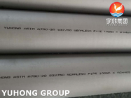 ASTM A790 UNS32750 Super duplex tubo in acciaio inossidabile foglio di tubo chimico di gas e olio