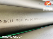 Tubi per scambiatori di calore in lega di nichel tubo di calore tubo di incoloy tubo di incoloy ASME B407 UNS N08810 Tubi SMLS in incolo 88.9*3.05*10452MM