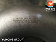 Fittings in acciaio inossidabile, ASTM A403 WP347H-S Butt weld Seamless 90° LR Elbow