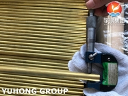 ASME SB111 C44300 Tubo di acciaio in lega di rame per scaldabagni alimentari e scambiatori di calore