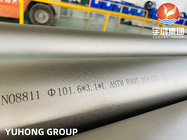 ASTM B407 UNS N08811 Tubo senza cuciture in acciaio legato al nichel per caldaie