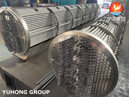 Parti di scambiatori di calore in acciaio inossidabile A182 F304 F316L Piastra di tamponamento a fogli di tubi