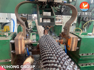 ASTM A213 T9, tubo a pinna in acciaio legato, tubo a stelo, tubo per scambiatori di calore, HT Disponibile