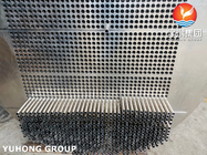 ASTM scambiatore di calore assemblare foglio di tubo e piastra di supporto 304 316 / titanio / C276