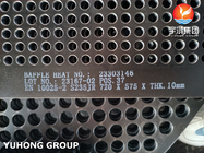 EN 10025-2 S235JR Piastra tampone utilizzata negli scambiatori di calore