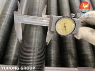 Materiale di alluminio tubo a pinne tubo di base personalizzato OD per scambiatore di calore