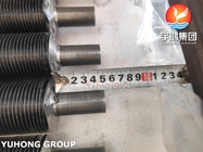 A179 Would Fin Tube L-shaped AL1060 Fin Carbon Steel Tube Oil Cooler
