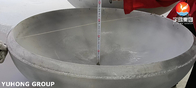 ASME SA240 321 Testa ellittica in acciaio inossidabile per recipiente a pressione e scambiatore di calore