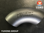 Gomito d'acciaio duplex della LR da 90 gradi dell'accessorio per tubi B16.9 ASTM A815 WPS32750 Duper