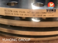 L'acciaio della flangia della CLASSE D di SOFF ANSI/AWWA C207 flangia ASME ASTM BS 175-150 PSI, 86PSI