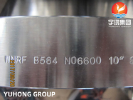ASTM B564/ASME SB564 WN RF INCONEL 600/N06600 FLAGNA DI acciaio in lega di nichel forgiata