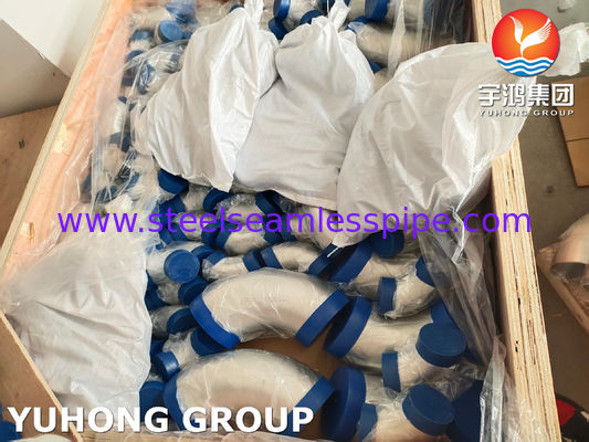 Raccordo per tubi a saldare di testa a gomito a 90 gradi in acciaio inossidabile senza saldatura a raggio lungo ASTM A403 WP304-S