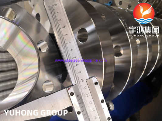ASTM B462 Lega Al6XN, UNS N08367 WNRF Flanche in acciaio legato al nichel CL3000 per petrolio e gas