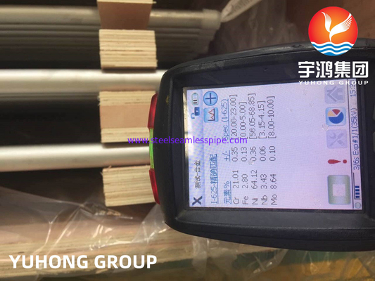 ASME SB444 Inconel 625 / UNS N06625 Tubo senza cuciture in acciaio in lega di nichel U Bend