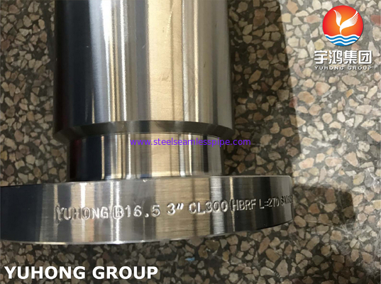 L'acciaio inossidabile a collo lungo WNRF FLANGE,A182 F321 B16.5 CLASSE 300
