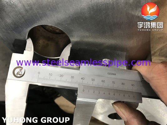 Flangia tipo anello in lega 904L / UNS N08904 ASTM A240 per servizio idrico AWWA C207