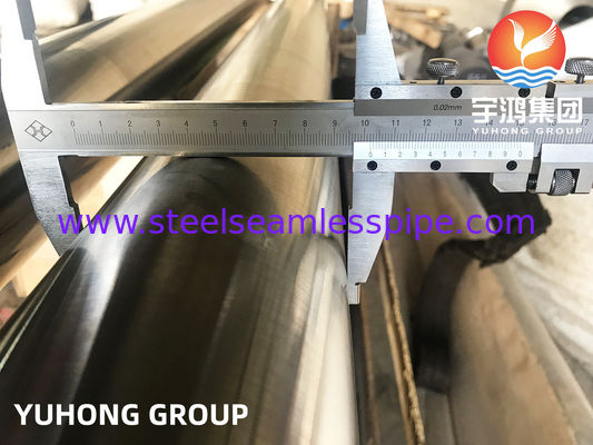 ASTM B729 LEGA 20/UNS NO8020 HASTELLOY TUBO SENZA SALDATURA 100% UT