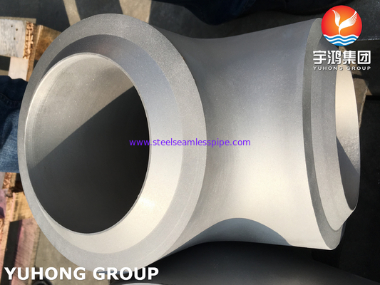 SS316L Butt Weld Fitting, A403 WP316L Equal Tee (senza cucitura / saldato), B16.9 Standard