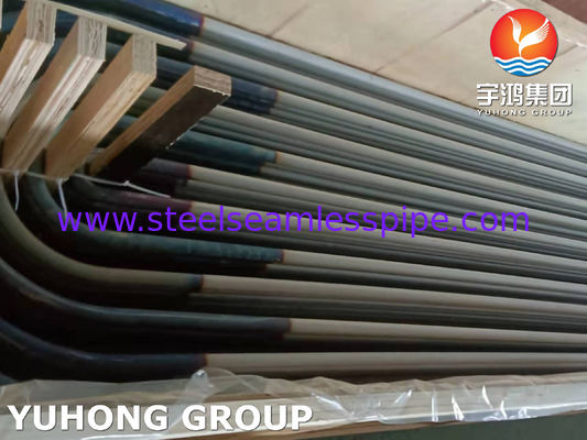 Tubo a U in acciaio inossidabile ASTM A213 TP317L per scambiatori di calore, 100% ET