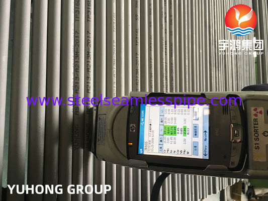 ASTM A213 TP316L Tubo senza saldatura in acciaio inossidabile a freddo per scambiatori di calore e caldaie