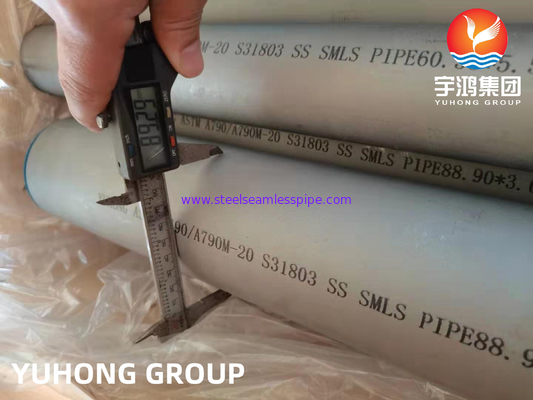 Tubo in acciaio inossidabile super duplex ASTM A928 / ASTM A790 UNS S32750 ( 2507)