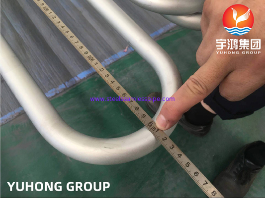 Resistenza alla corrosione ASTM B444 N06625 Tubo U Bend senza saldatura in inconel