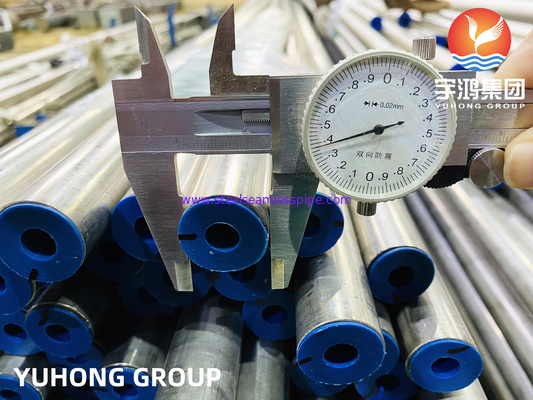 Reattore nucleare Tubo usato ASTM B167 Inconel 600 / UNS N06600 Tipo senza cuciture