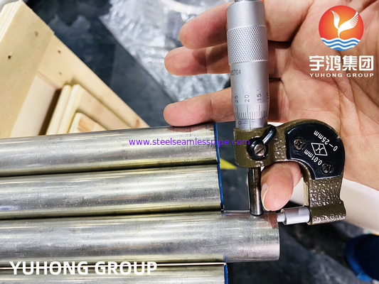 Reattore nucleare Tubo usato ASTM B167 Inconel 600 / UNS N06600 Tipo senza cuciture