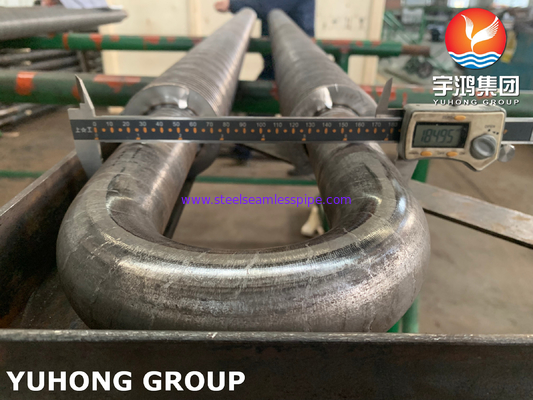 SPIRALE EXTRUDED/STUD DELLA METROPOLITANA DELLA CURVA AD U HFW A106 GR.B U-FINNED DI ACCIAIO INOSSIDABILE