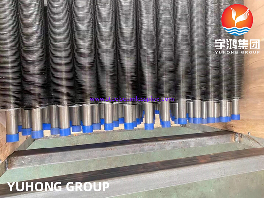 Tipo G tubo a pinna ASME SB163 NO4400 resistente alla corrosione da trasferimento di calore