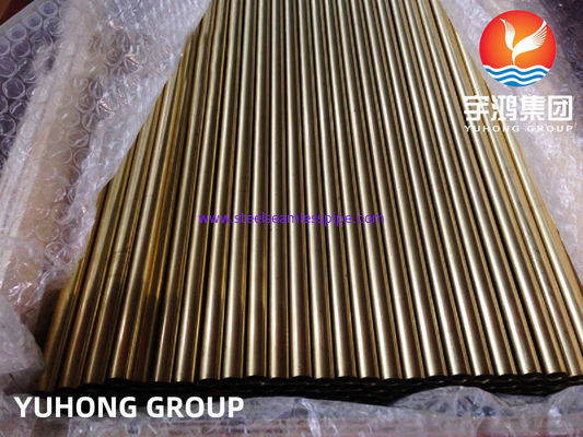 ASTM B111 ASME SB111 C70600 Tubo senza saldatura in rame e nichel per raffreddatori d'aria