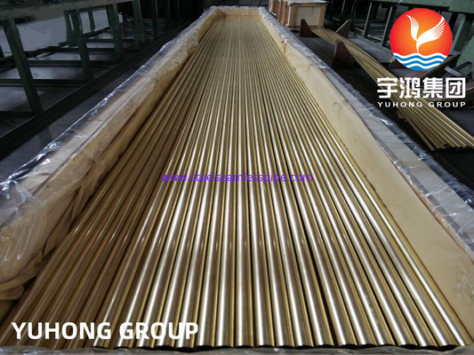 ASTM B111 ASME SB111 C70600 Tubo senza saldatura in rame e nichel per raffreddatori d'aria