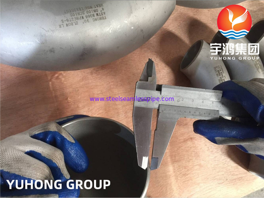 Leggia di nichel Hastelloy ASTM B366 C-276 BW Fitting Elbow