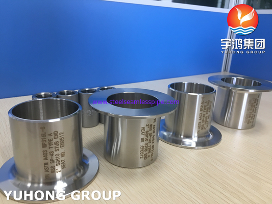 ASTM A403 WP316L-S Stub End TIPO A ad un petrochimico del gas di olio di BW il gas naturale