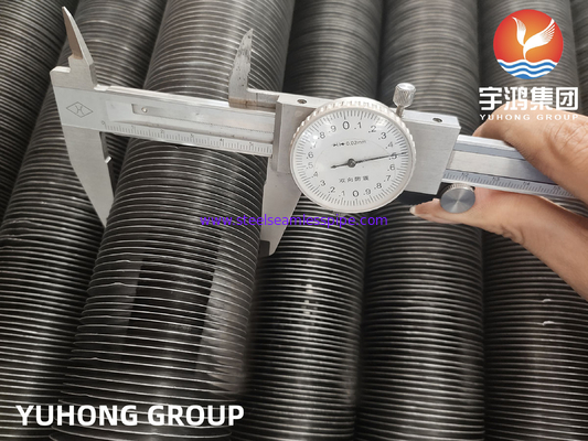 Materiale di base del tubo a pinna incorporato tubo senza cuciture in acciaio al carbonio A192 A179 A210 caldaia raffreddatore d'aria scambiatore di calore applicazione