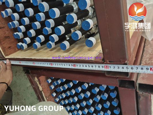 Materiale di base del tubo a pinna incorporato tubo senza cuciture in acciaio al carbonio A192 A179 A210 caldaia raffreddatore d'aria scambiatore di calore applicazione