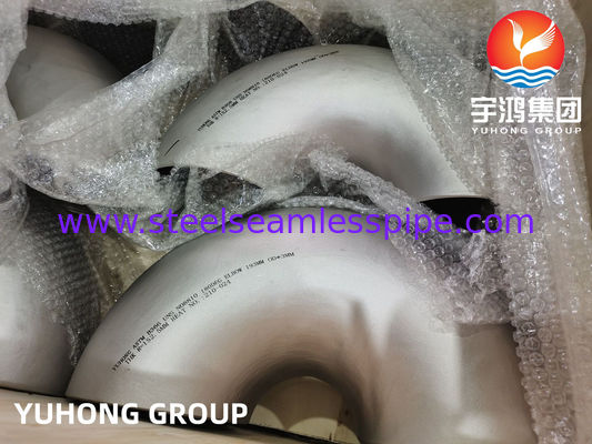 Fitting saldato a spine in lega di nichel, Incoloy 800H LR gomito 90/180°, per centrali nucleari