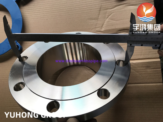 ASME A182 F304/f304L/F316 / F316L Brida di acero inossidabile scivolo su flange saldatura collo flange RF FF