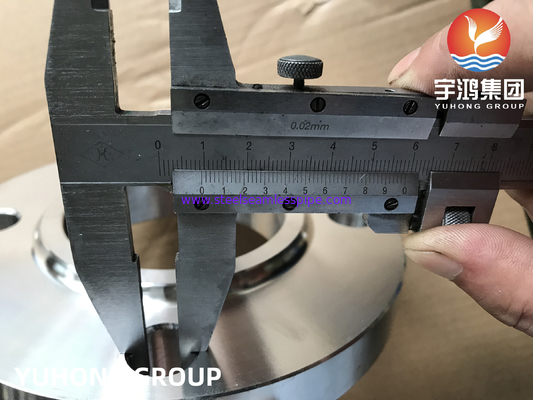 ASME A182 F304/f304L/F316 / F316L Brida di acero inossidabile scivolo su flange saldatura collo flange RF FF
