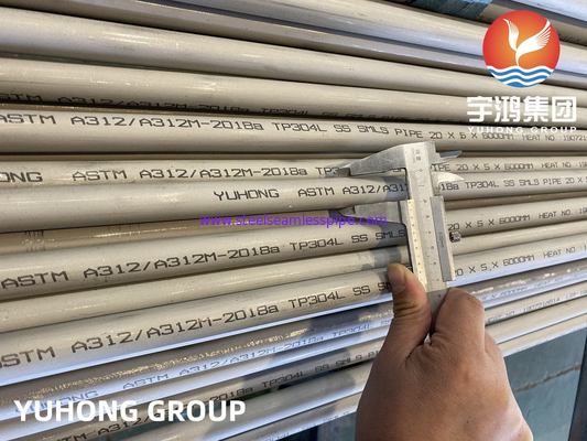 ASTM A312 TP304L quadrato senza cuciture/saldato degli ss del tubo/tubo rotondo disponibile