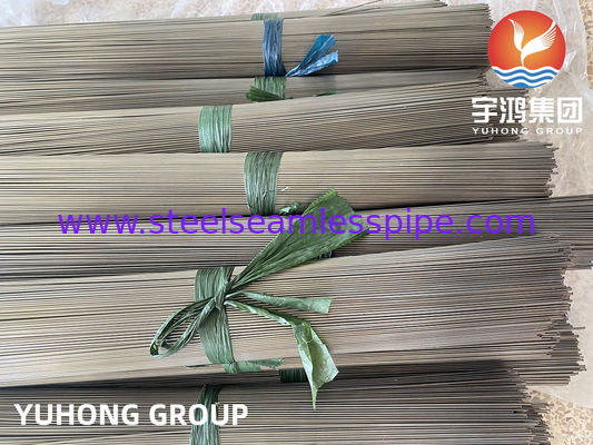 Tubo Capillare in Acciaio Inossidabile Ricotto Luminoso ASTM A213 / ASTM A269 TP304/304L TP316/316L 19.05 X 1.65 X 6096MM