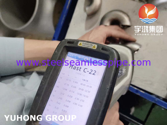 Hastelloy C22 / N06022 180° LR gomito