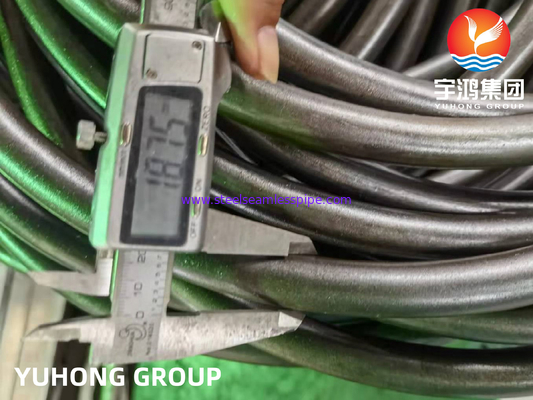 Tubo senza cuciture in acciaio al carbonio A179 A192 A210 Tubo rettilineo / Tubo a piega in U / Tipo di tubo a bobina,6M/PC,12M/PC per scambiatore di calore