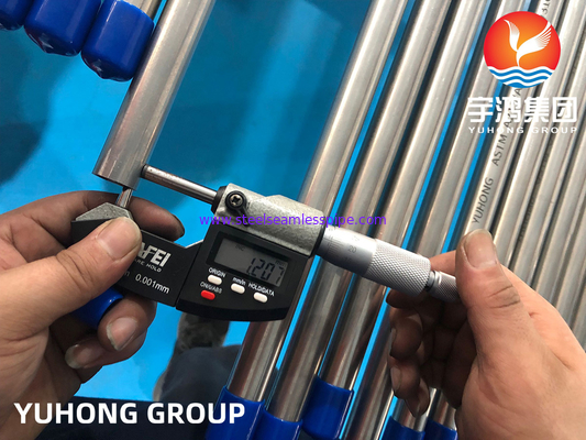 ASTM A213 TP316L Tubo ricoperto di acciaio inossidabile trasparente senza saldatura