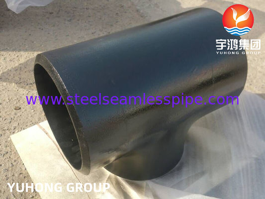 ASTM A234 WP11 Legatura di acciaio Butt Weld Tee ASME B16.9 per tubature ad alta temperatura
