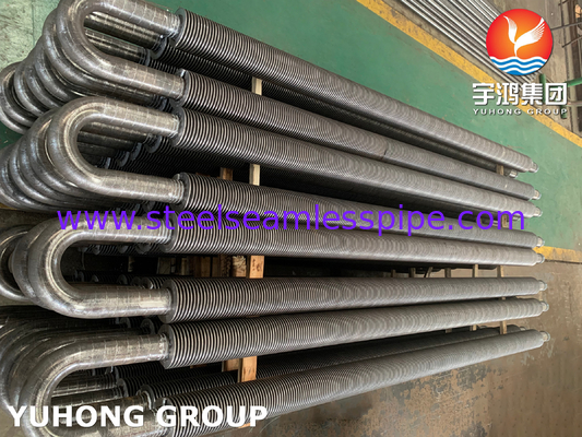 Tubo U Bend Fin, ASTM A106 Gr. B Tubo fin saldato ad alta frequenza per scambiatori di calore