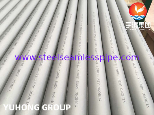Tubo senza saldatura in acciaio inossidabile ASTM B677 TP904L UNS N08904