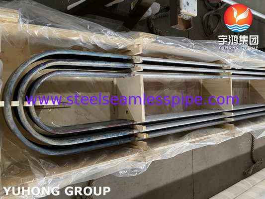 Tubo in acciaio duplex SMLS U Bend ASME SA789 UNS S32205 per scambiatori di calore